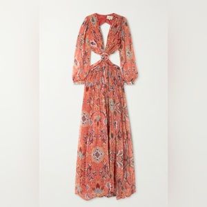 Hannah Artwear, Rio Cut Out Maxi Dress in color Esha.